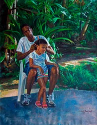 Grandfather and Child